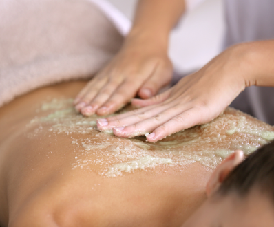 Featured image for “Salt Ginger Body Scrub with Massage”